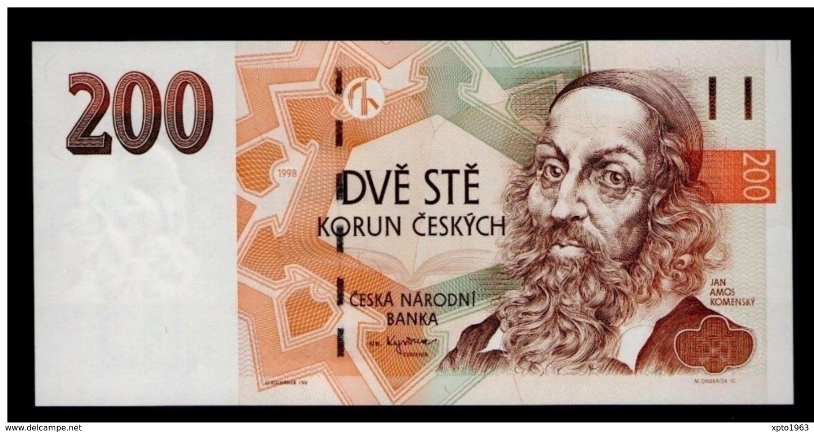 CZECH REPUBLIC &#9733; 200 KORUN 1998 &#9733; P 19 &#9733; UNC - FDS - NEUF (F87 400892) - Tschechien