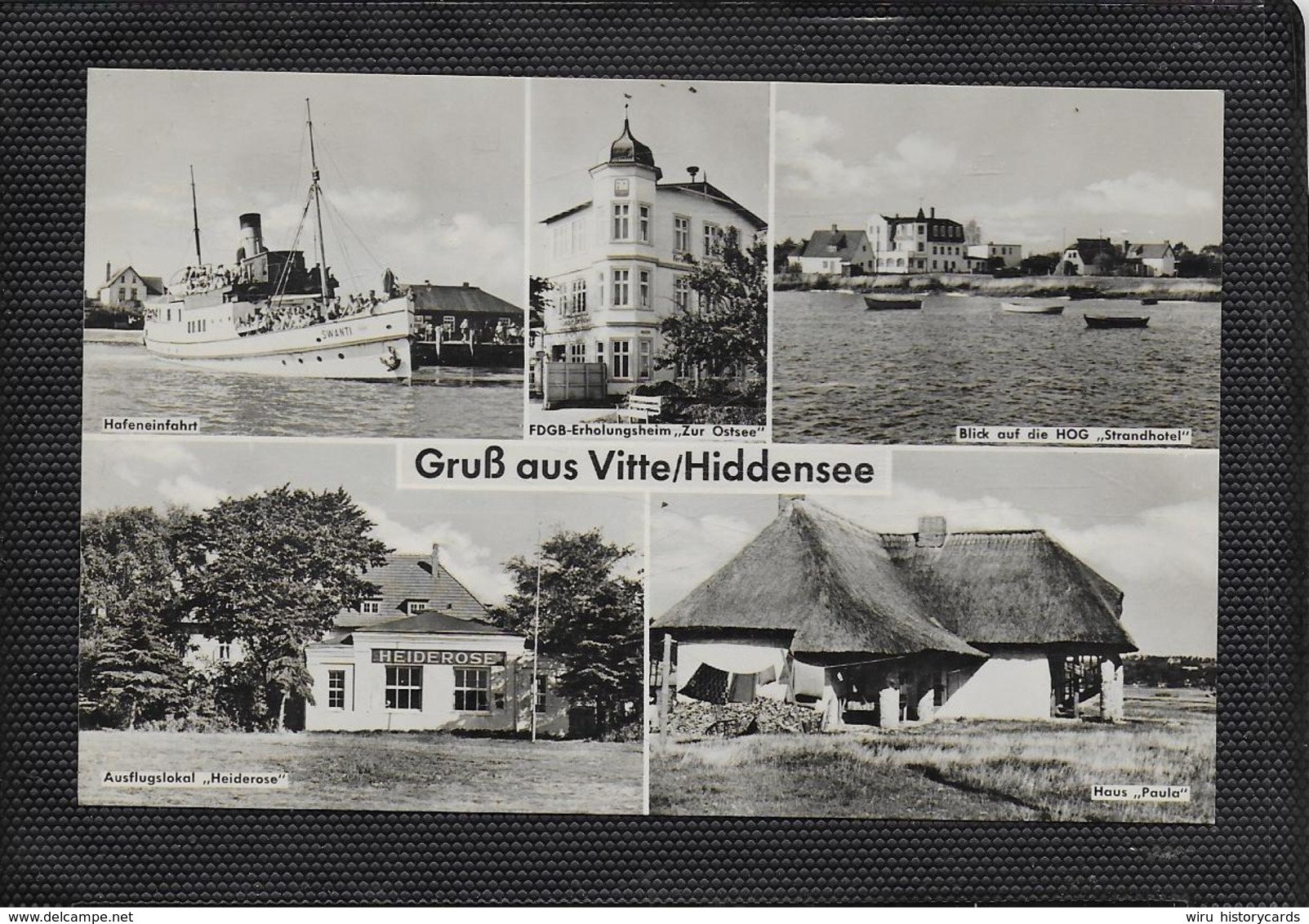 AK 0413  Vitte ( Hiddensee ) / Ostalgie , DDR Um 1962 - Hiddensee