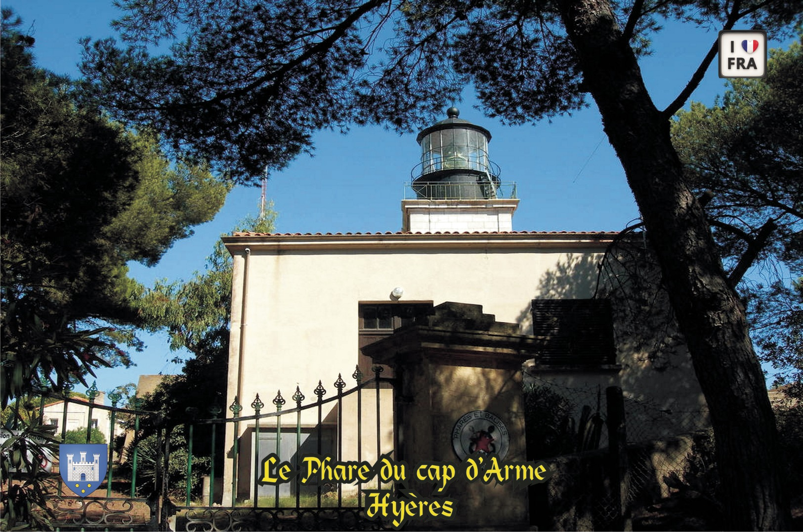 Set 6 Cartes Postales, Phares, Lighthouses Of Europe, France,  Hyères, Le Phare Du Cap D'Arme - Leuchttürme