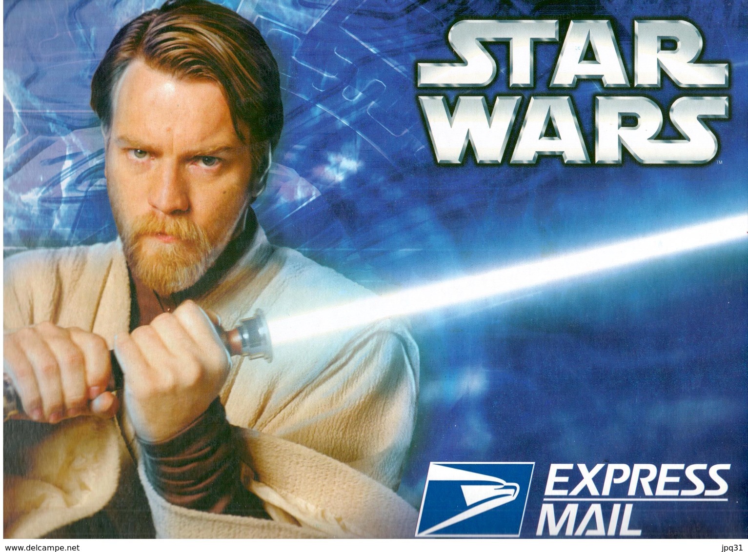 Lot 3 Enveloppes Préaffranchies Grand Format Express Mail Star Wars - 2001-10