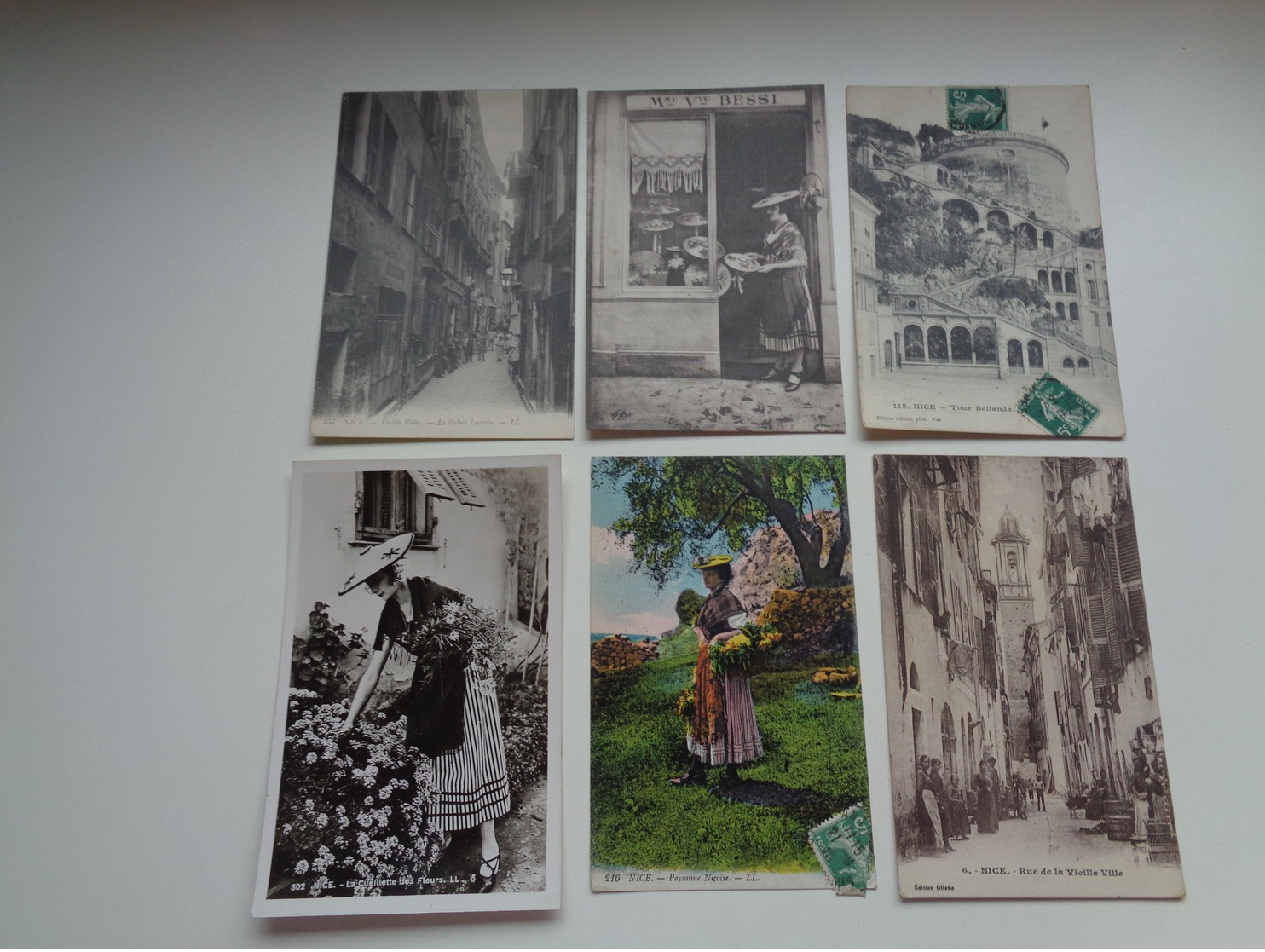 Beau lot de 60 cartes postales de France  Nice    Mooi lot van 60 postkaarten van Frankrijk    -  60 scans