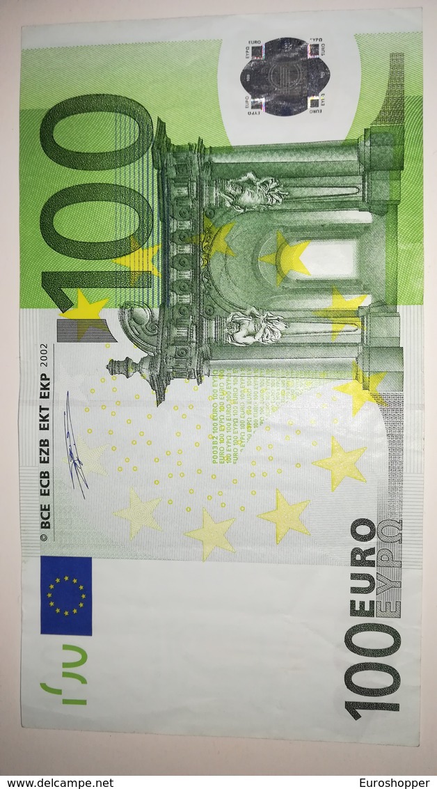 EURO Germany 100 EURO (X) P003 Sign Duisenberg - 100 Euro