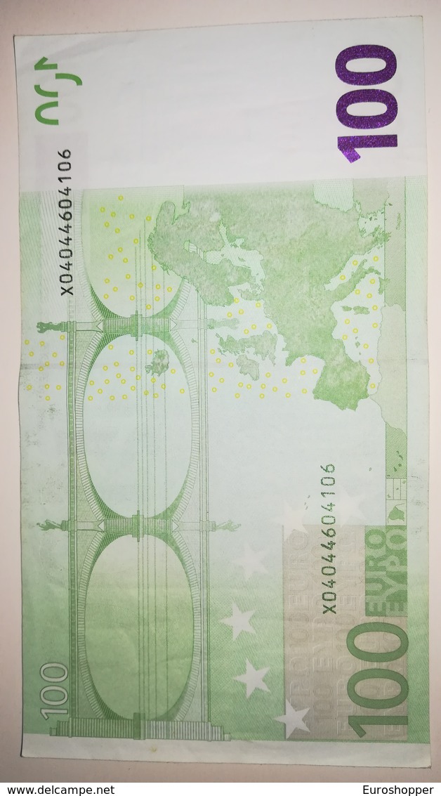 EURO Germany 100 EURO (X) P004 Sign Duisenberg - 100 Euro