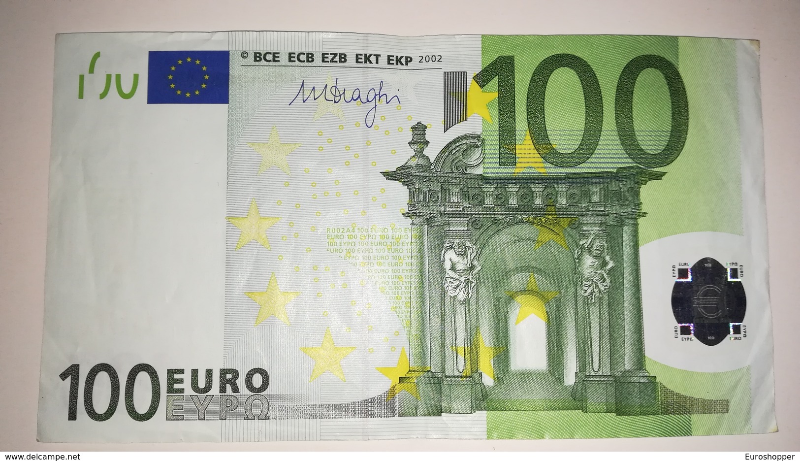 EURO-GERMANY 100 EURO (X) R002 Sign Draghi - 100 Euro
