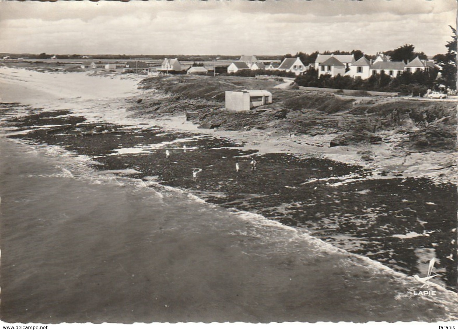 DAMGAN - La Plage Et Les Villas - KERVOYAL - CPSM TBon Etat (voir Scan) - Damgan