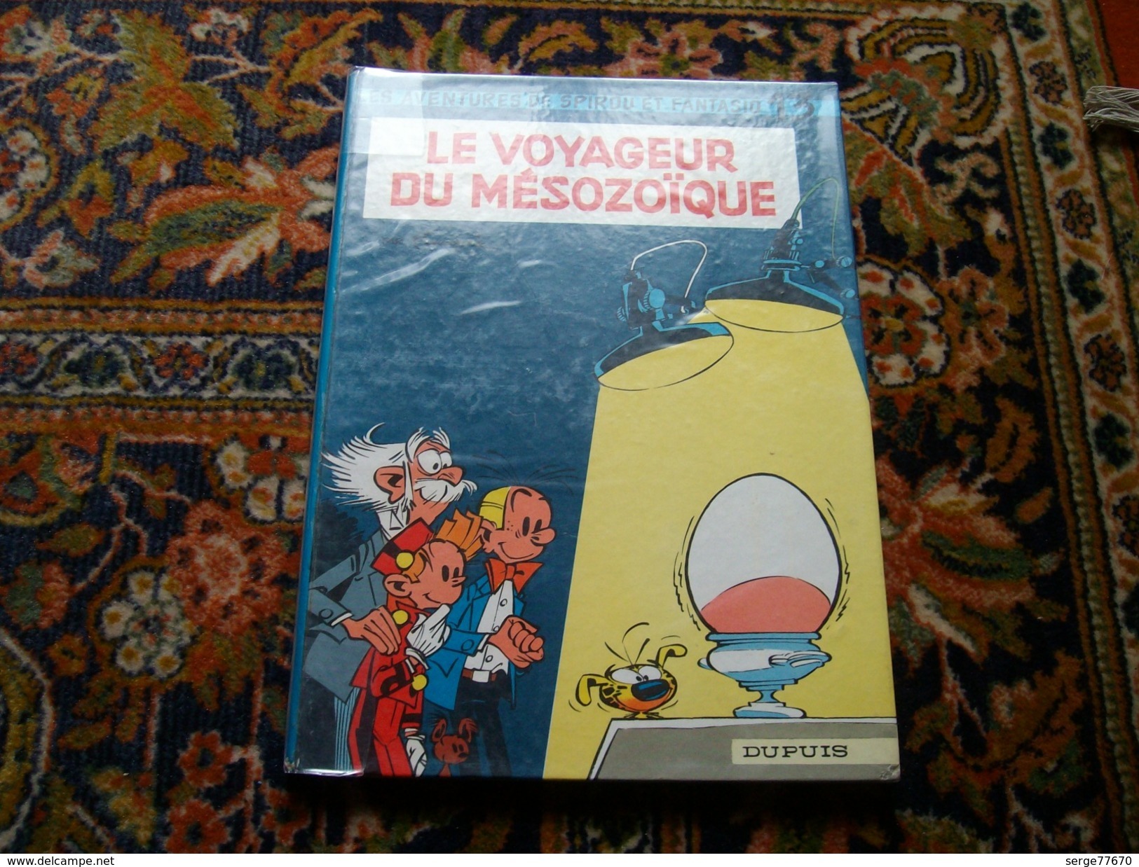 Spirou Et Fantasio Franquin Le Voyageur De Mésozoïque édition 1966 Dupuis - Spirou Et Fantasio