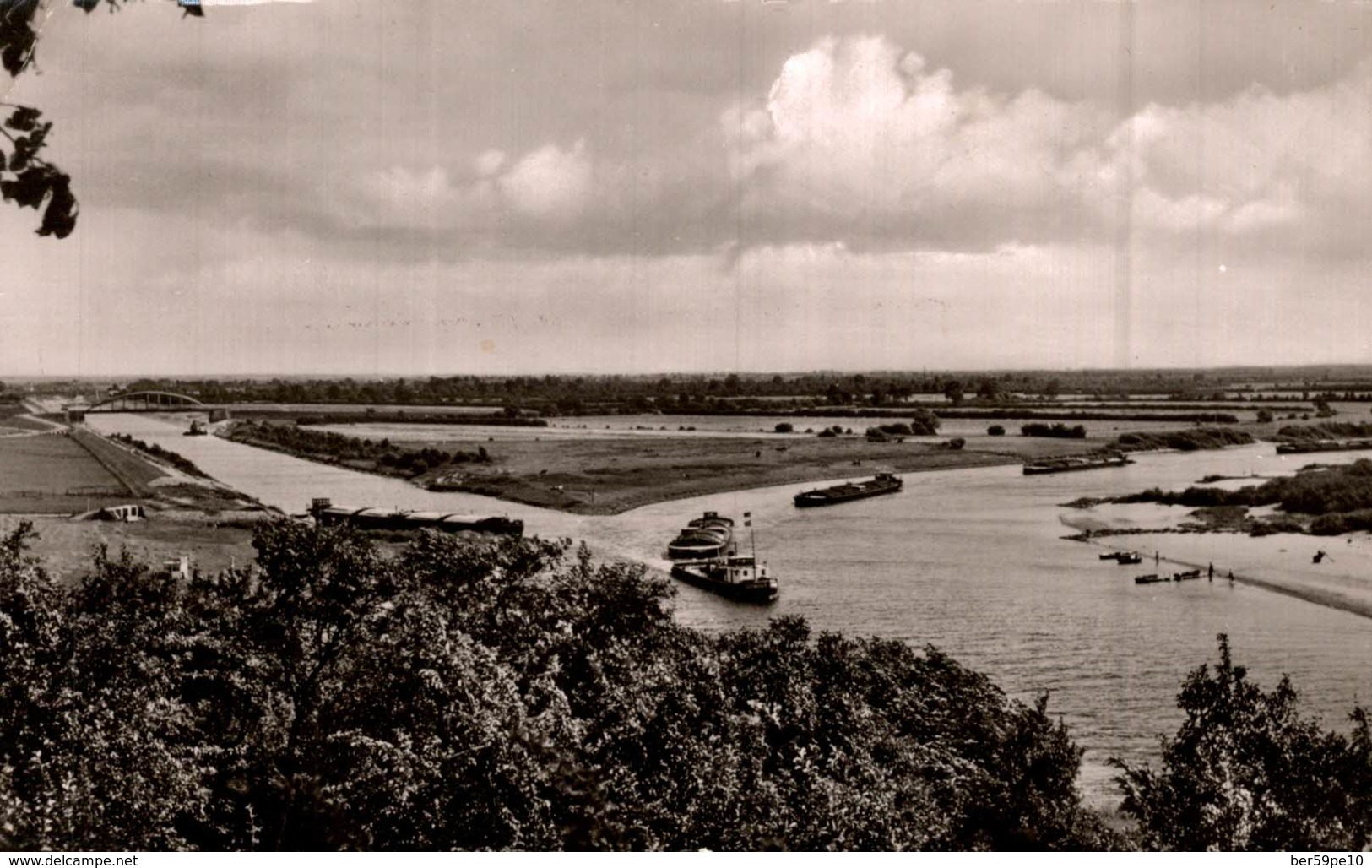 BADEN BLICK AUF WESER UND KANAL - Autres & Non Classés