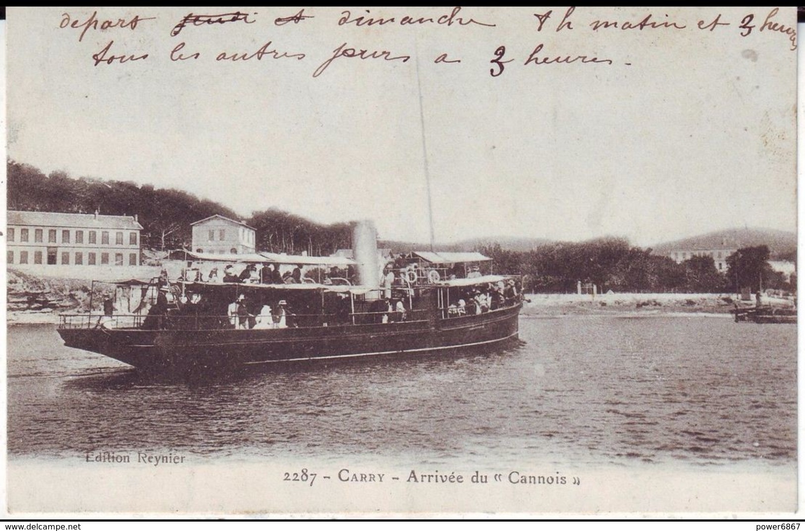Carry Vers 1910 - Arrivee Du Cannois - Carry-le-Rouet