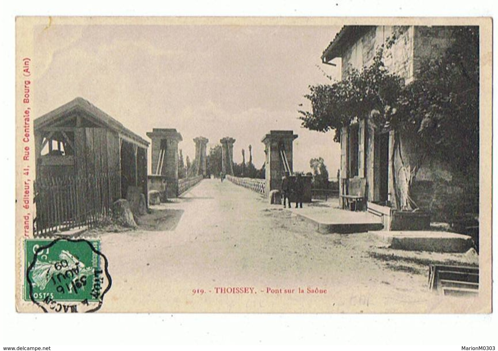 01 - THOISSEY - Pont Sur La Saône  - 672 - Non Classificati