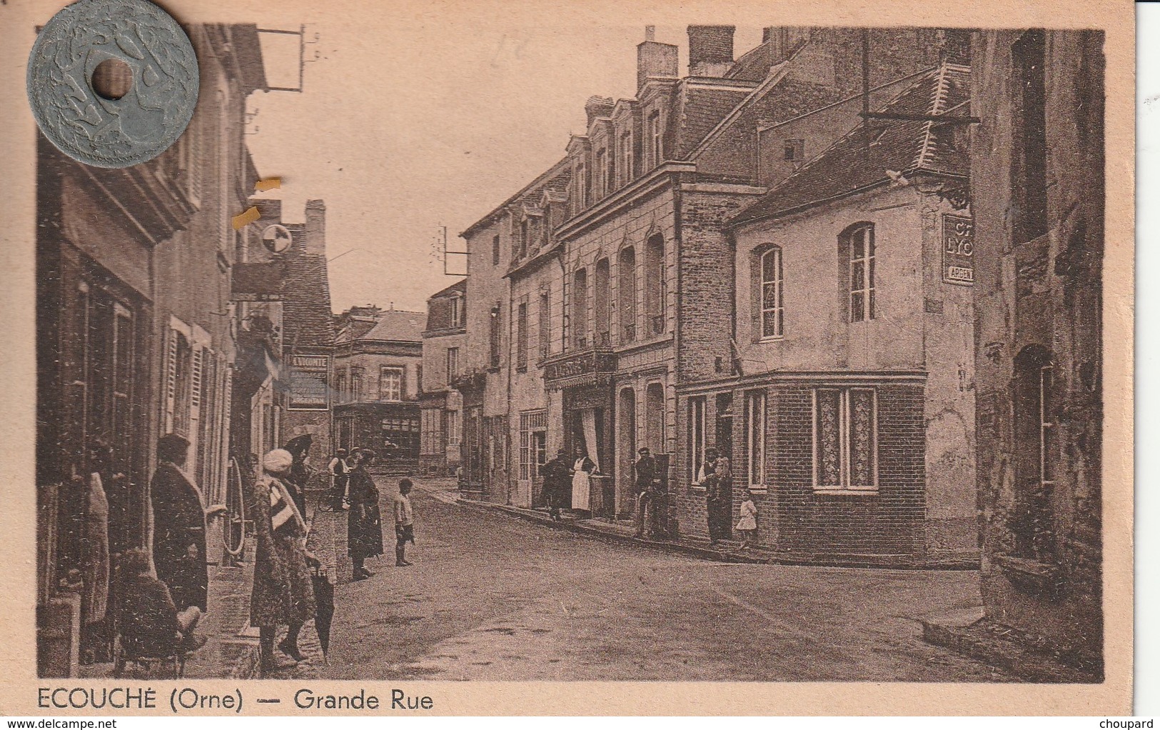 61 - Carte Postale Ancienne De  ECOUCHE  GrandeRue - Ecouche