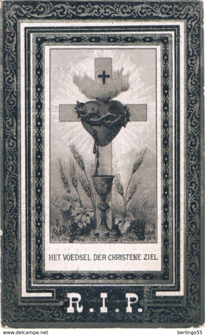 Dp. Corluy Maria ° Wommelghem 1824 &dagger; Antwerpen 1891 Begraven Te Wommelghem (2 Scan's) - Religion &  Esoterik