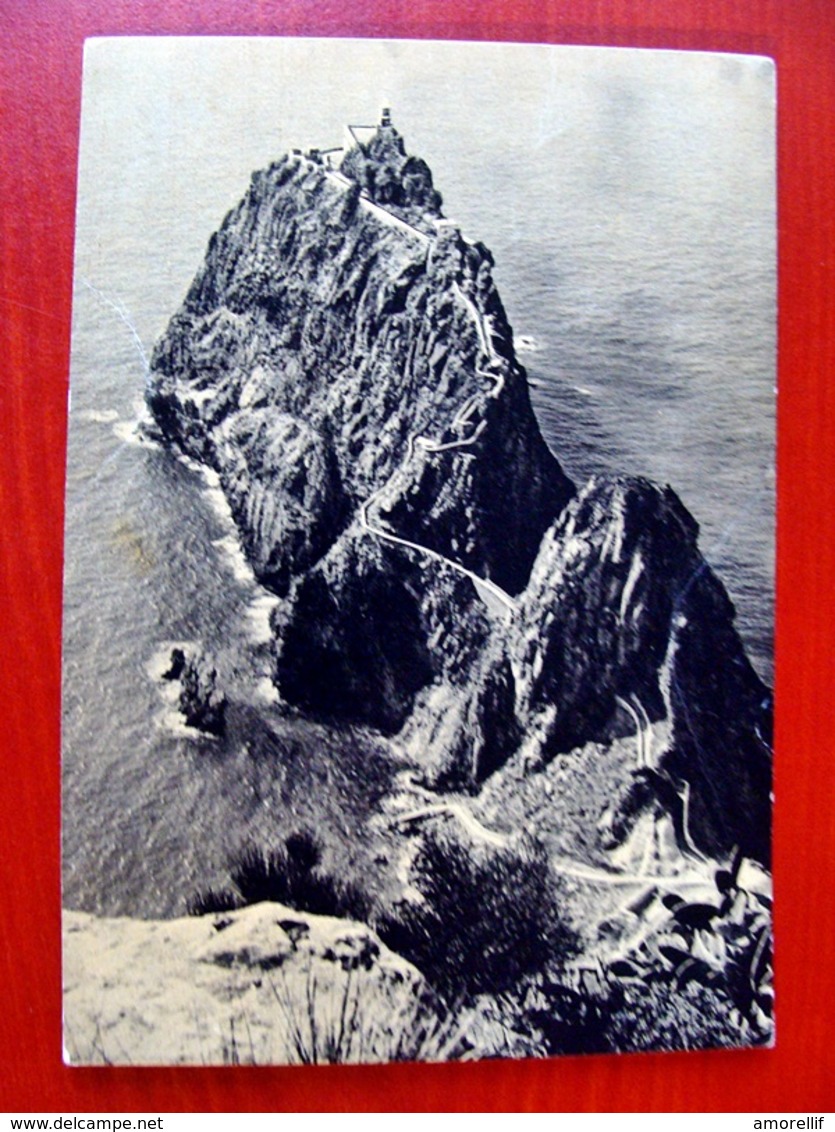 (FG.V40) PONZA - FARAGLIONE CICLOPICO DELLA GUARDIA (LATINA, ISOLA DI PONZA) Viaggiata 1951 - Latina