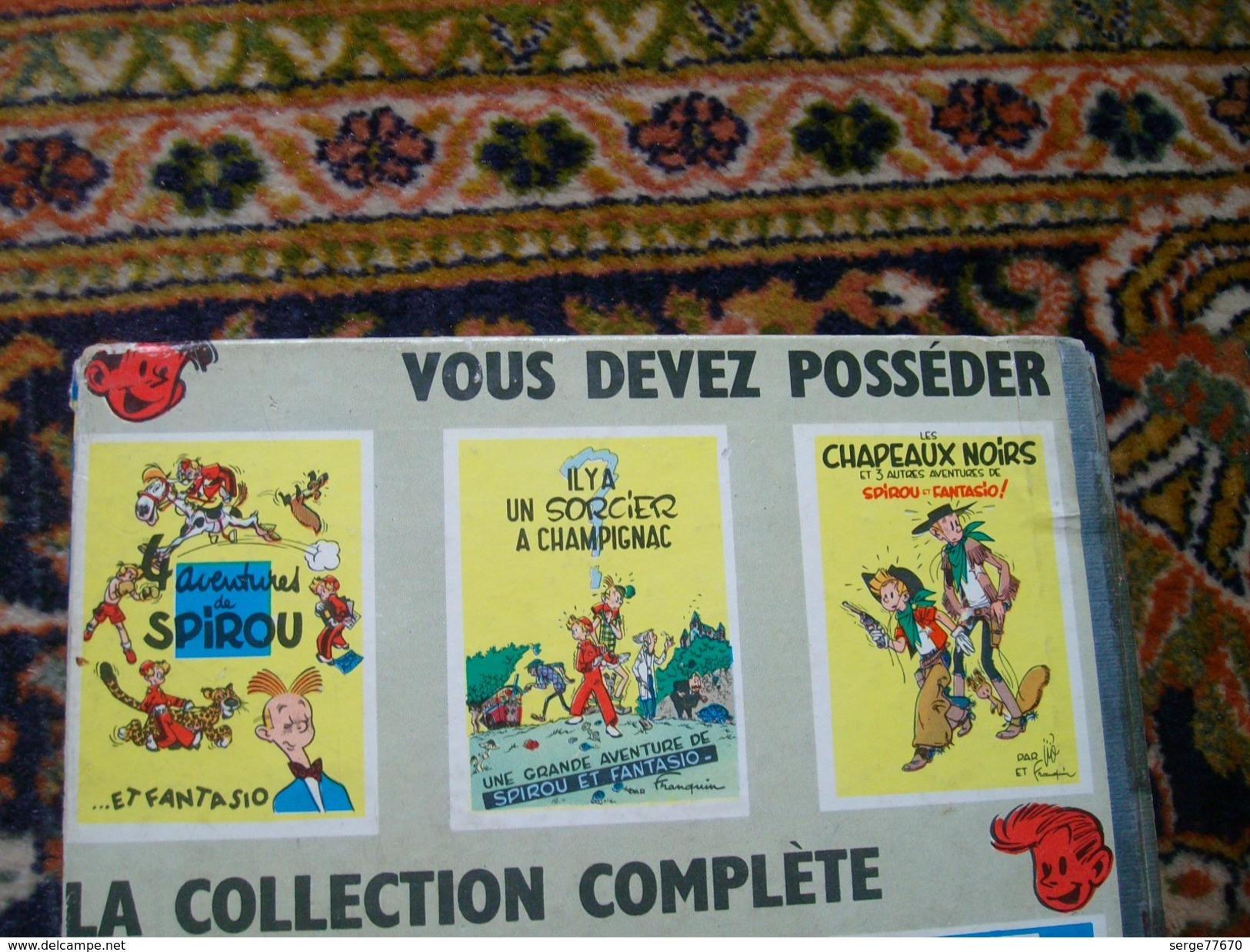 Spirou et Fantasio Franquin La mauvaise tête 1956 édition originale belge eo Dupuis