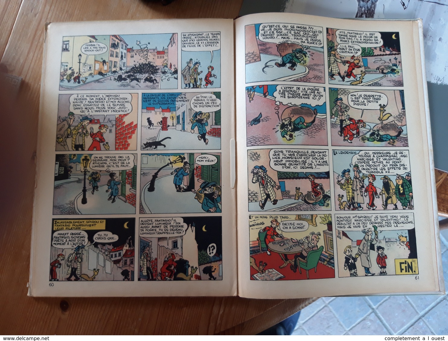 Spirou et Fantasio Franquin Il y a un sorcier à Champignac 1951 édition originale belge eo Dupuis