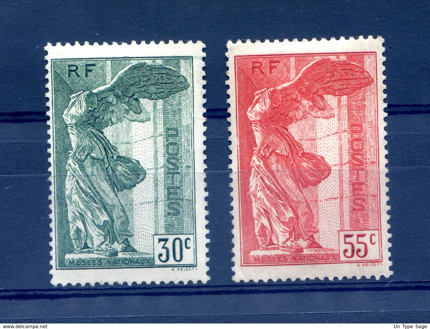 France N°354 Et 355 (Samothrace) - Neuf* - Cote 170€ - (F707) - Ongebruikt