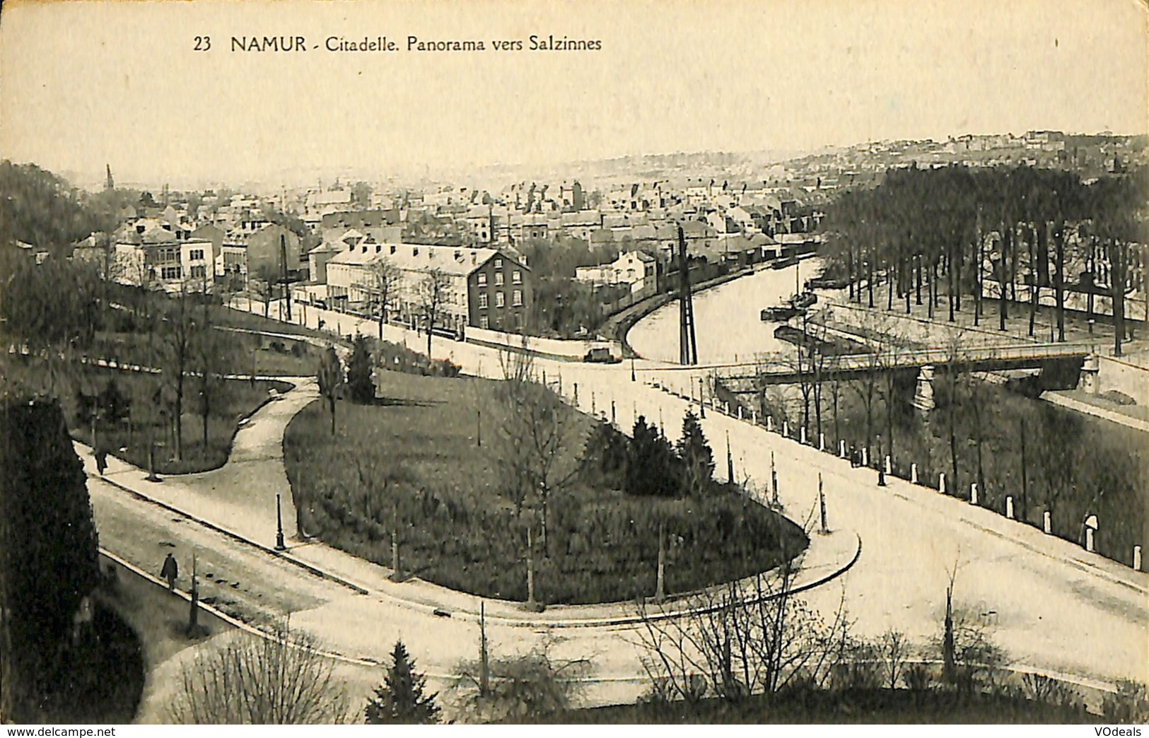 CPA - Belgique - Namur - Citadelle - Panorama Vers Salzinnes - Namur