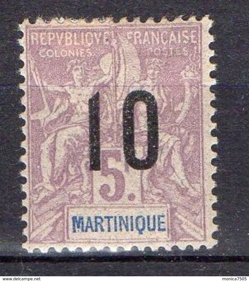 MARTINIQUE ( POSTE ) : Y&T N°  81  TIMBRE  NEUF  AVEC  TRACE  DE  CHARNIERE , A  VOIR . - Ongebruikt