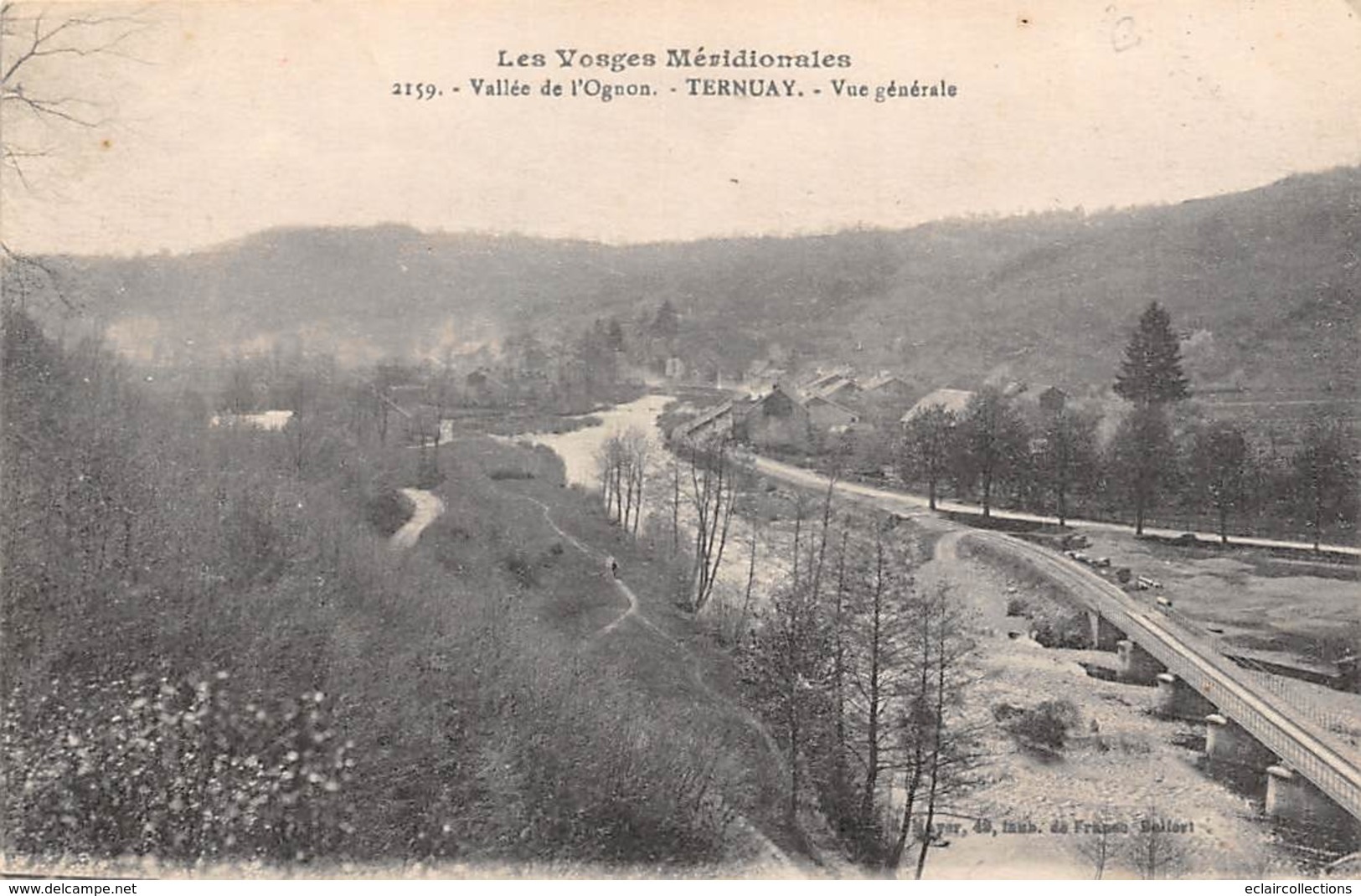 Ternuay      70       Vue Générale. Vallée De L'Ognon       (voir Scan) - Sonstige & Ohne Zuordnung