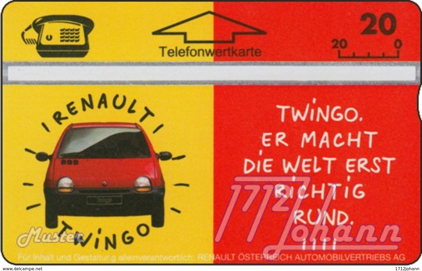 TWK Österreich Privat: "Renault Twingo" Gebr. - Oesterreich