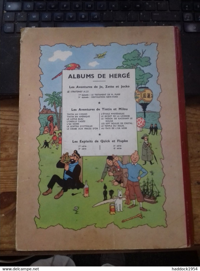 l'étoile mystérieuse HERGE casterman 1951