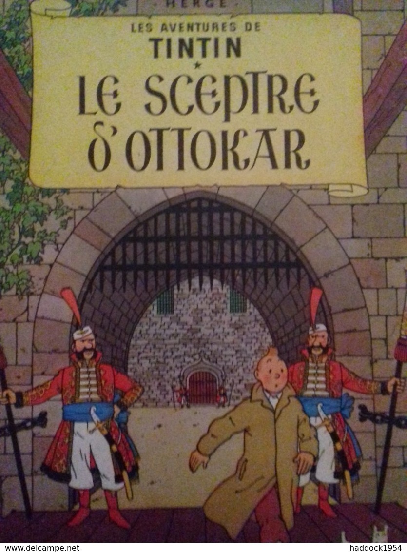 Le Sceptre D'ottokar HERGE Casteman 1956 - Hergé