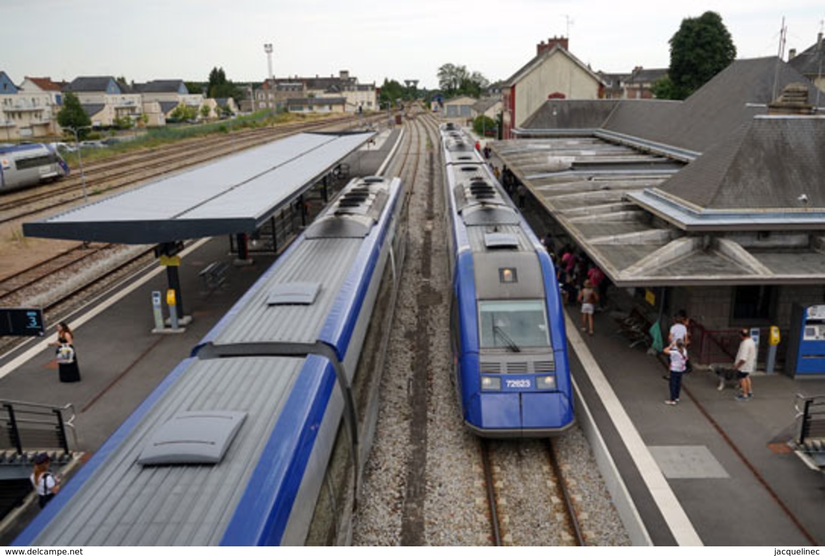 - 61 - Alençon (61) - Carte Postale Moderne - SNCF - Train En Gare - 9.012 - Alencon