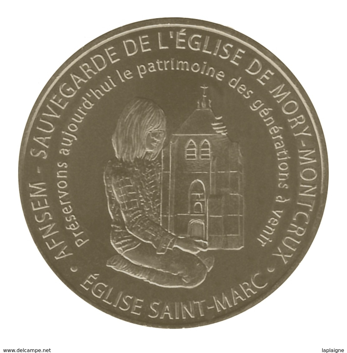 Monnaie De Paris , 2010 , Mory-Montcrux , Sauvegarde De L'église De Mory , église Saint Marc - Autres & Non Classés