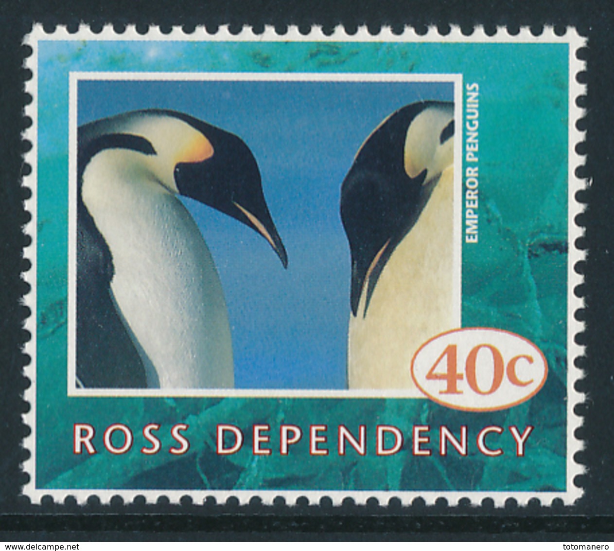 ROSS DEPENDENCY 1995 Definitive SG 24 40c** - Nuovi