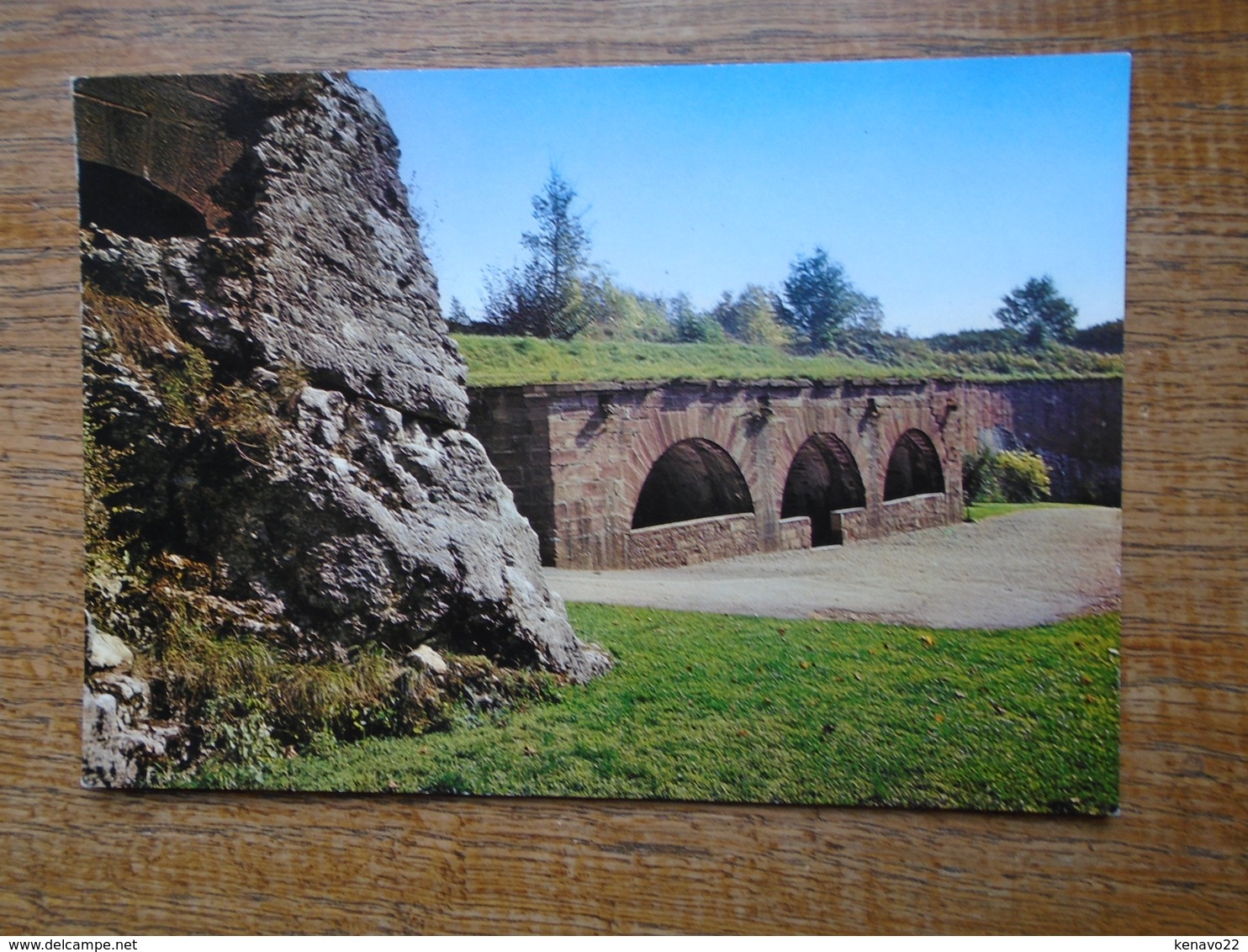 Belfort , Château De Belfort , Batterie Haxo , Dans Le Fossé Du Grand Couronné "" Carte Avec Beau Timbre De Belfort "" - Belfort - Ville