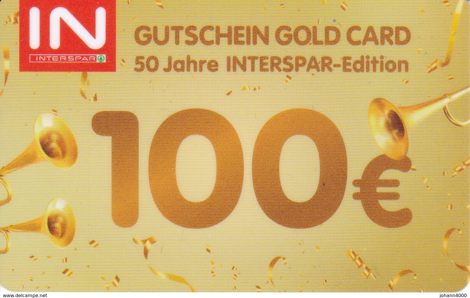 Geschenkkarte Interspar   Gift - Gift Cards