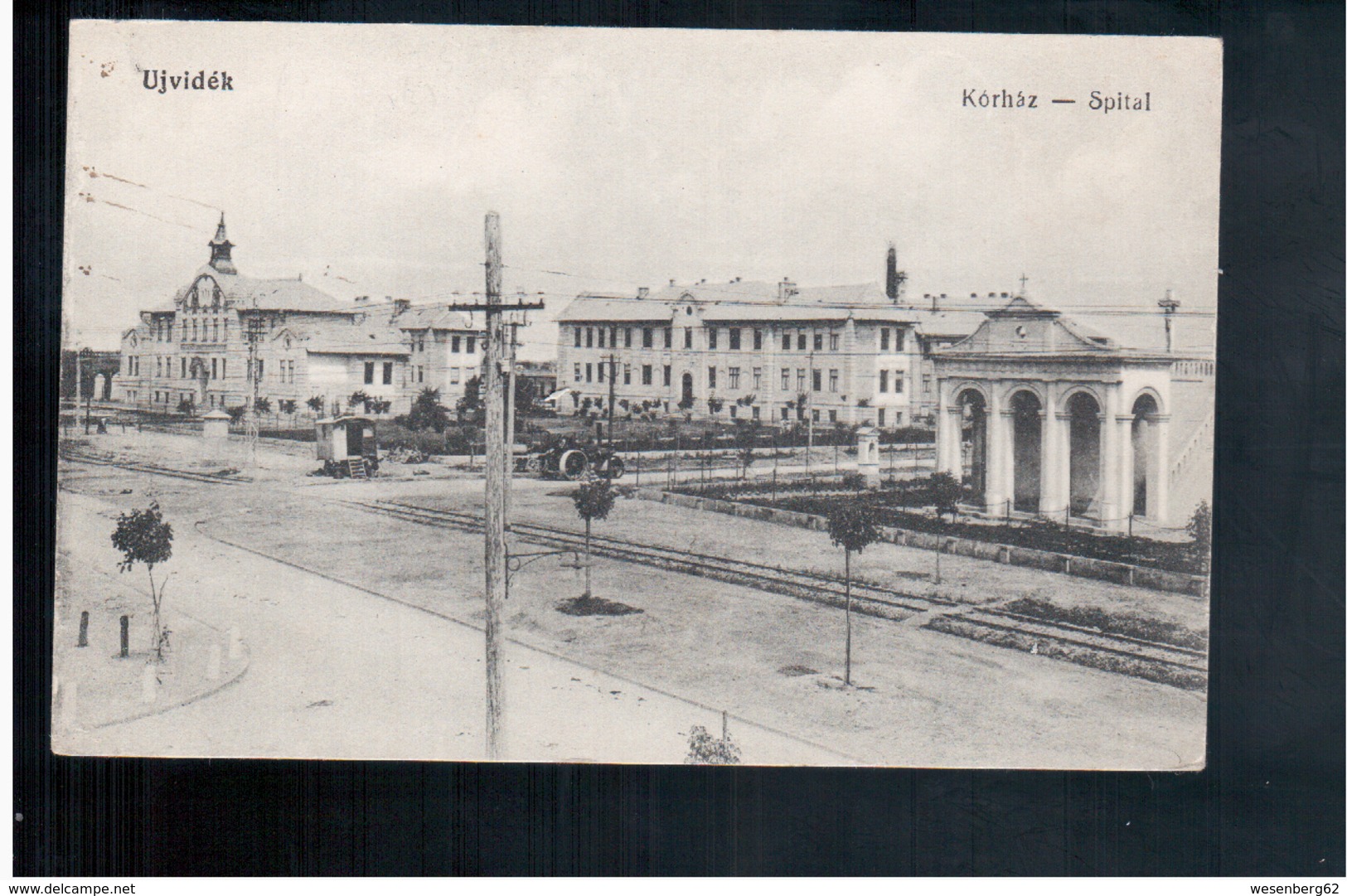 SERBIA Ujvidek Korhaz- Spital Ca 1915 Old Postcard - Serbie