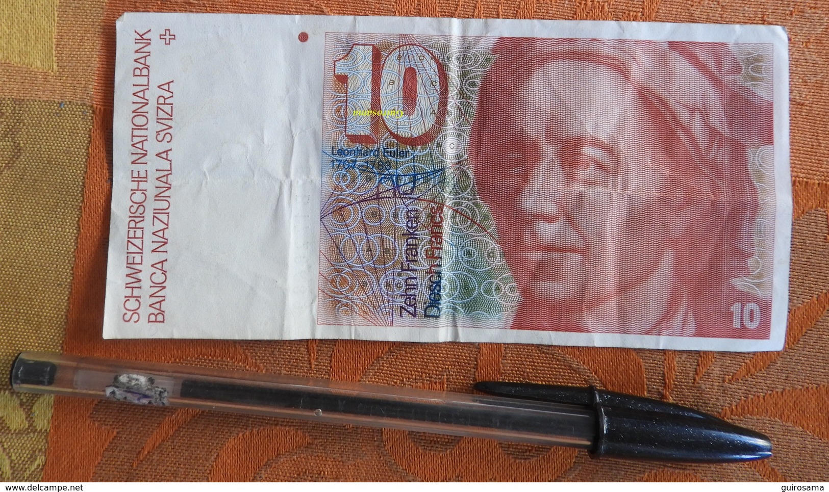 10 Francs Suisses Euler - Suisse