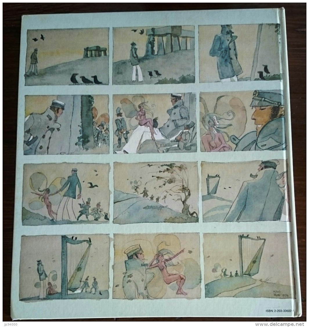 HUGO PRATT - CORTO MALTESE:  LES CELTIQUES  (edition Originale Cartonnée)  7 Scans - Corto Maltese