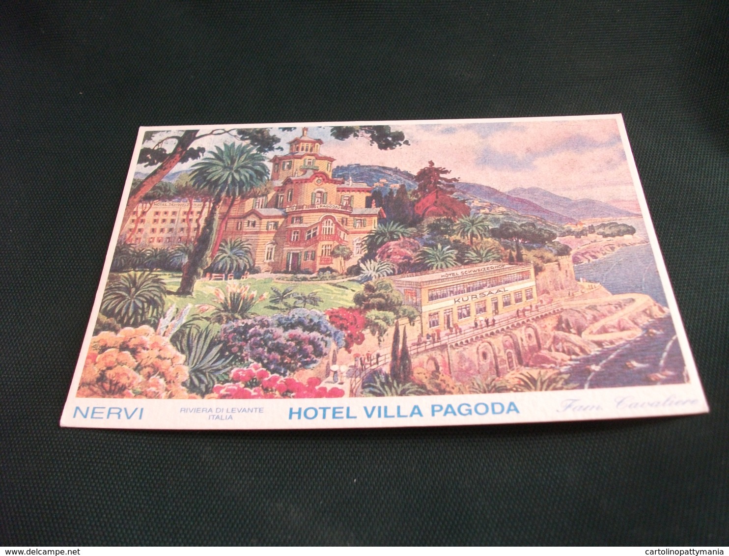 ALBERGO HOTEL VILLA PAGODA ROMANTIK   VIA CAPOLUNGO   GENOVA NERVI  LIGURIA - Hotels & Restaurants