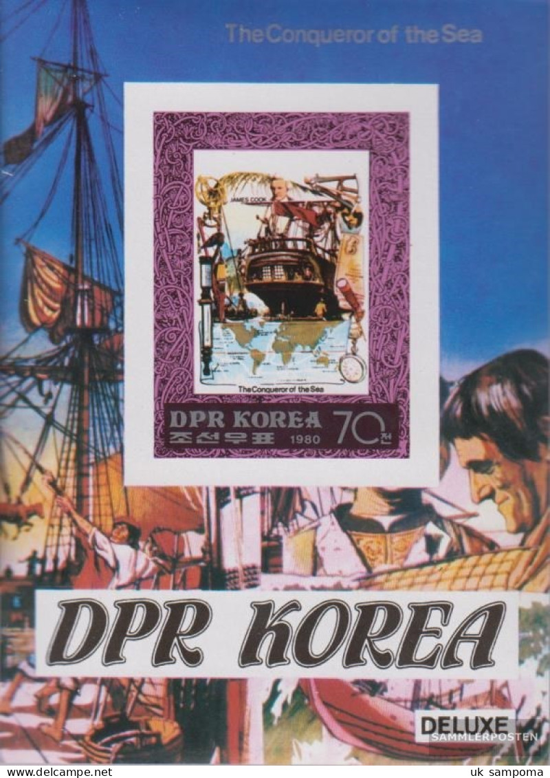 North-Korea Block72B (complete Issue) Unmounted Mint / Never Hinged 1980 Meeresforscher And Sailor - Korea, North