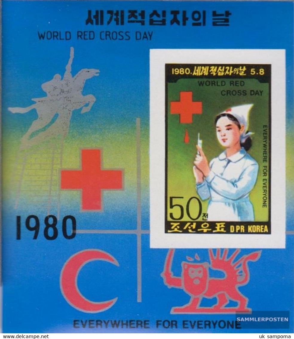 North-Korea Block71B (complete Issue) Unmounted Mint / Never Hinged 1980 World Of Red Cross - Korea, North