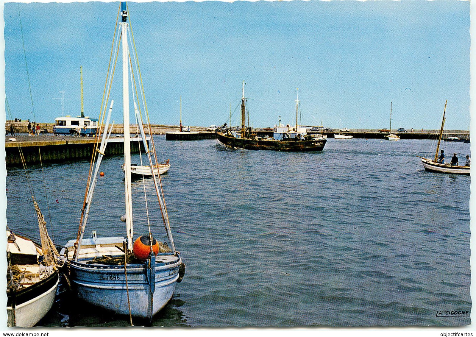 PORT EN BESSIN L'AVANT PORT (scan Recto-verso) Ref 1059 - Andere & Zonder Classificatie