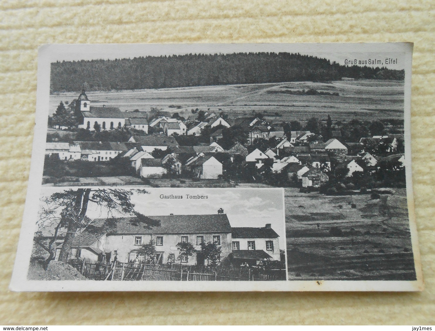 Ak Gruss Aus Salm Eifel Gasthaus Tombers - Autres & Non Classés