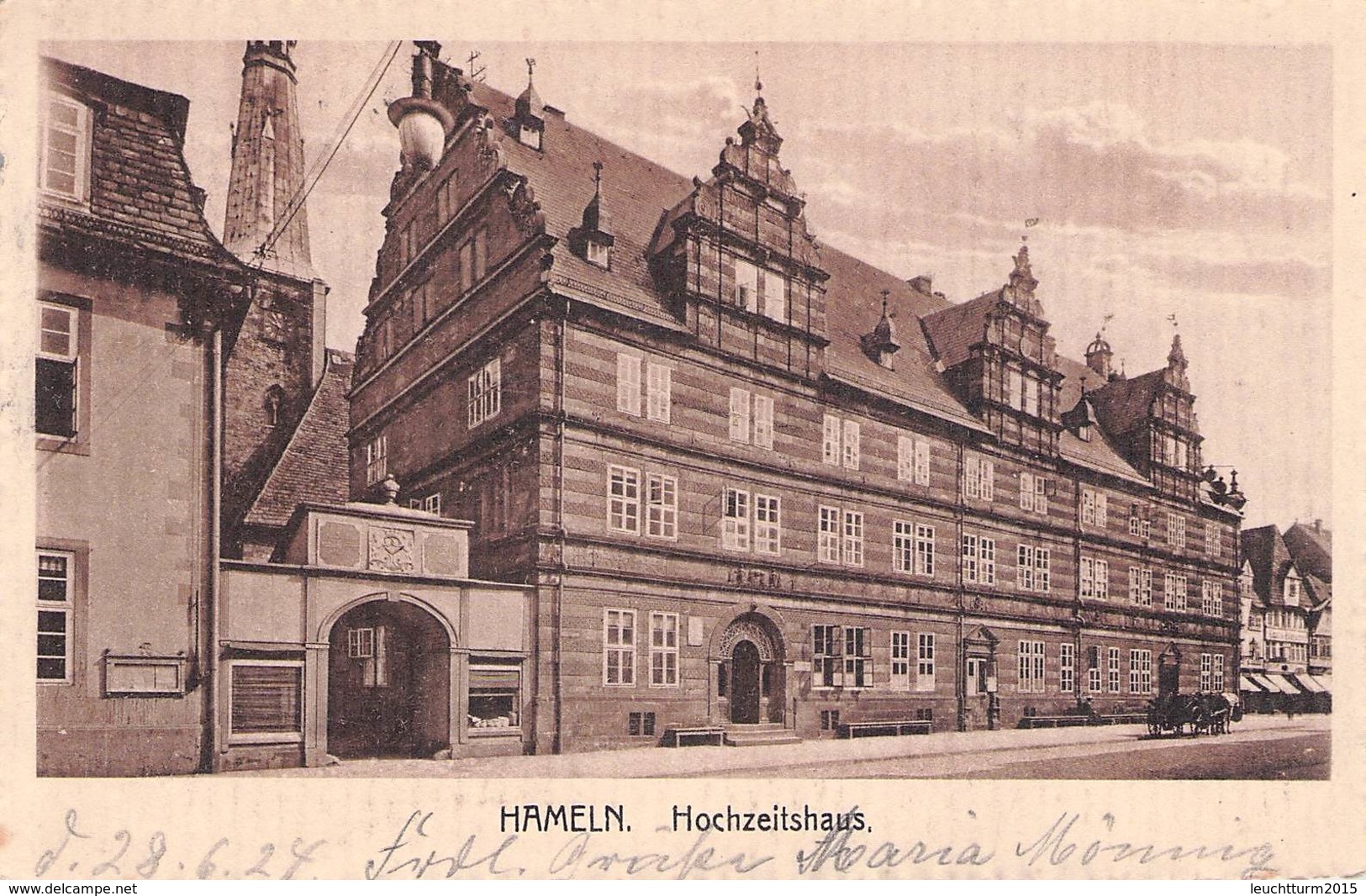HAMELN - HOCHZEITSHAUS 1924  /ak99 - Hameln (Pyrmont)
