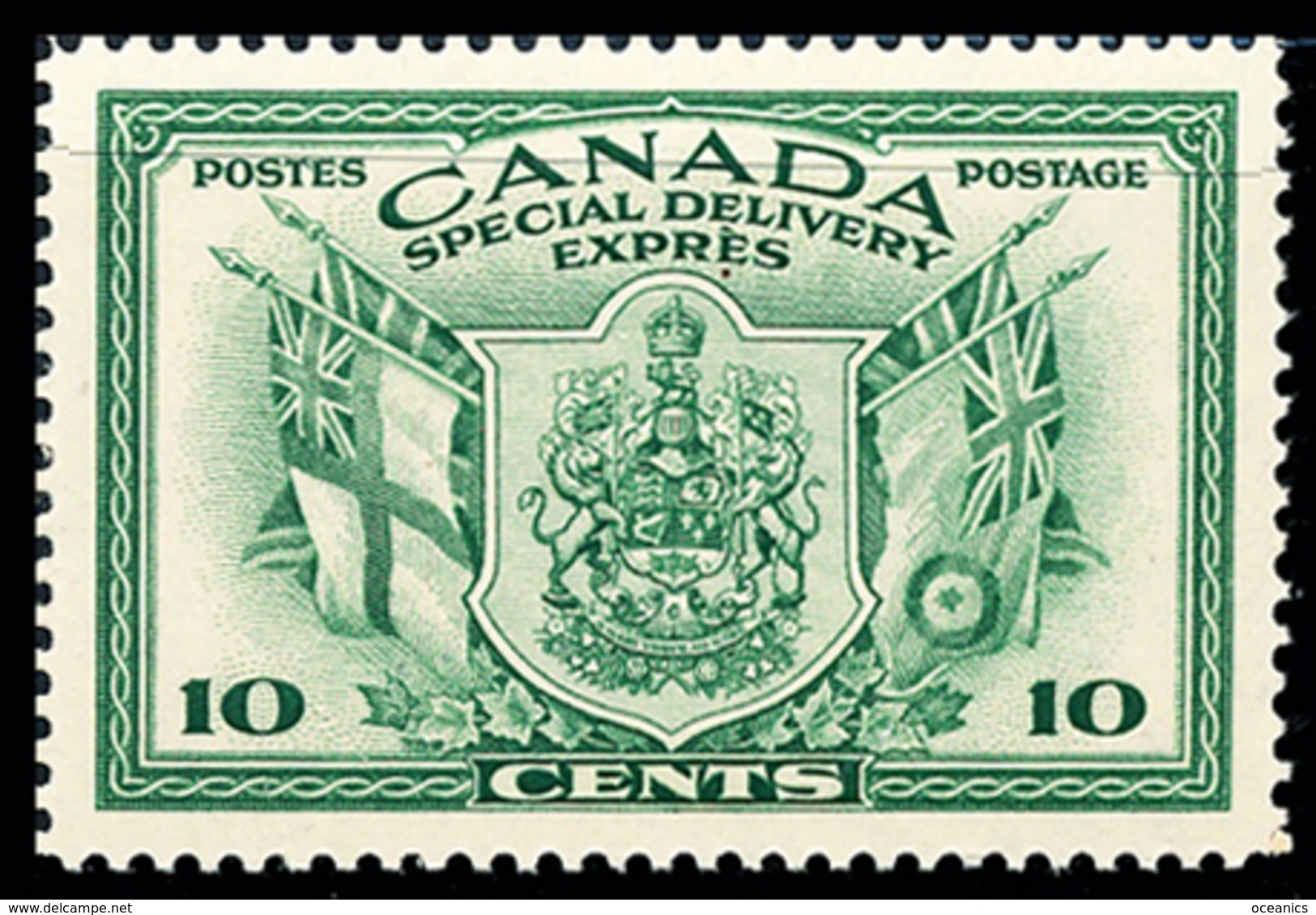 Canada (Scott No.E10 - Livraison Spéciale / Special Delivery) (**) - Special Delivery