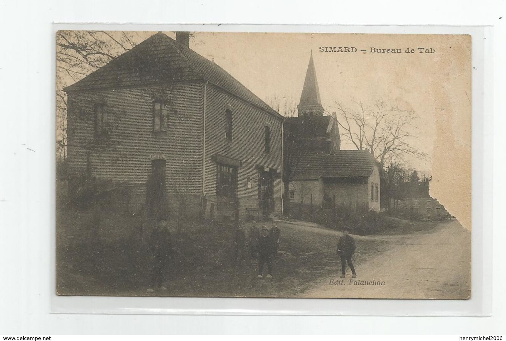 71 Saone Et Loire Simard Bureau De Tabac Ed Palanchon - Autres & Non Classés