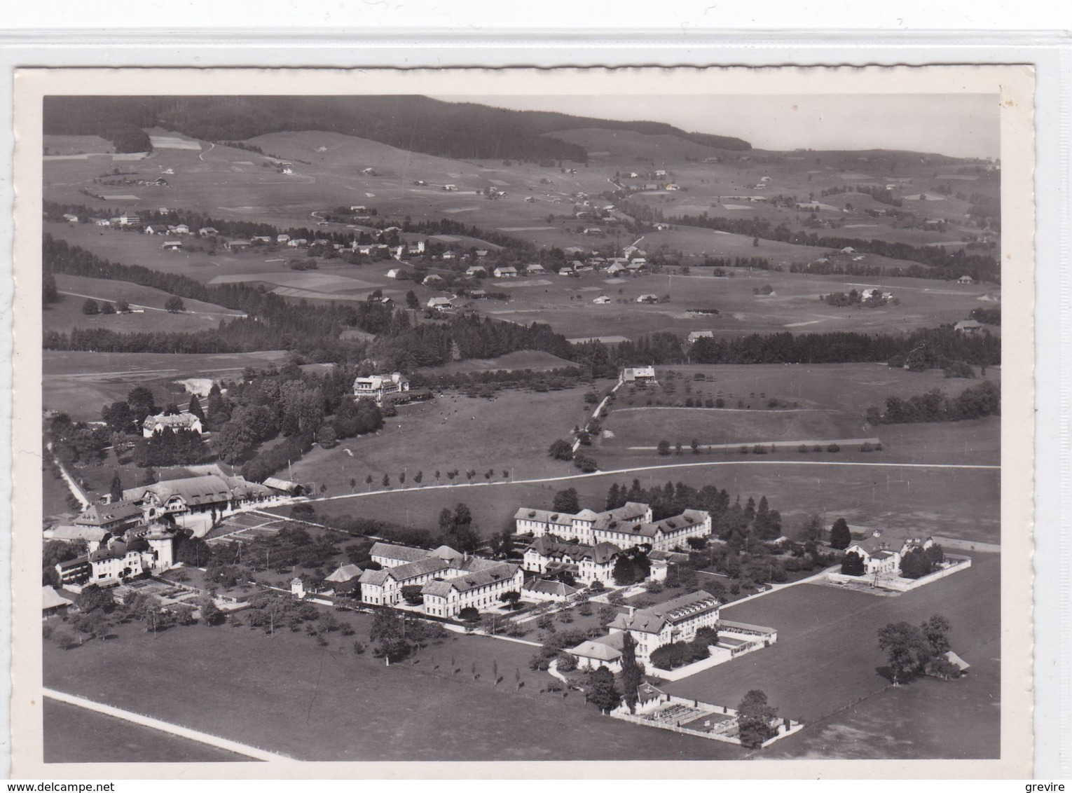 Marsens, Etablissements, Vue Aérienne, Jusqu'à Sorens - Sorens