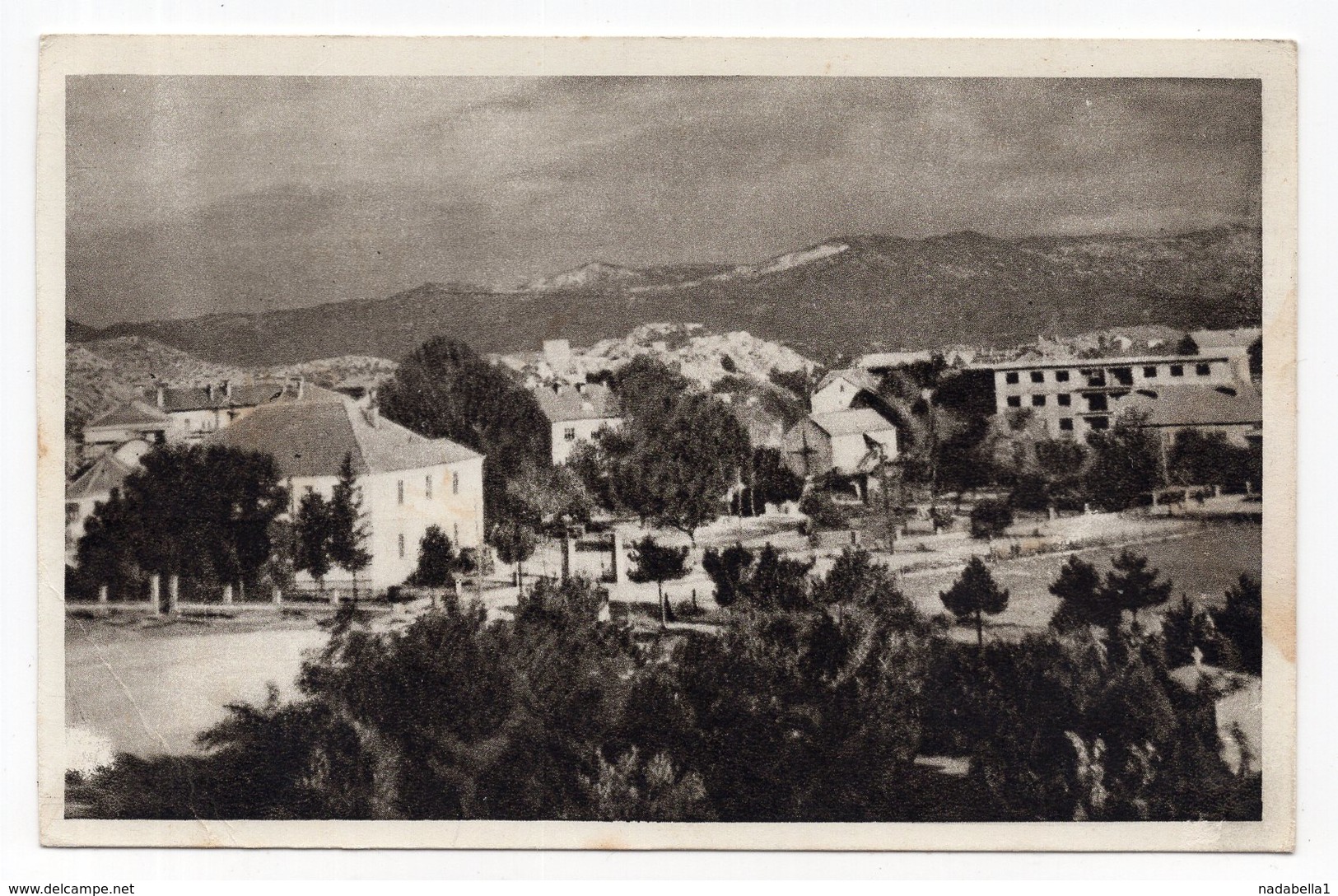 1945s YUGOSLAVIA, MONTENEGRO, NIKSIC, ILLUSTRATED POSTCARD, MINT - Yugoslavia