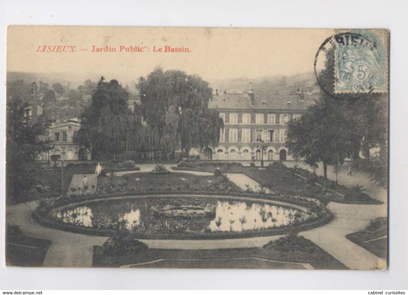 LISIEUX (14 - Calvados) - Jardin Public - Le Bassin - Lisieux