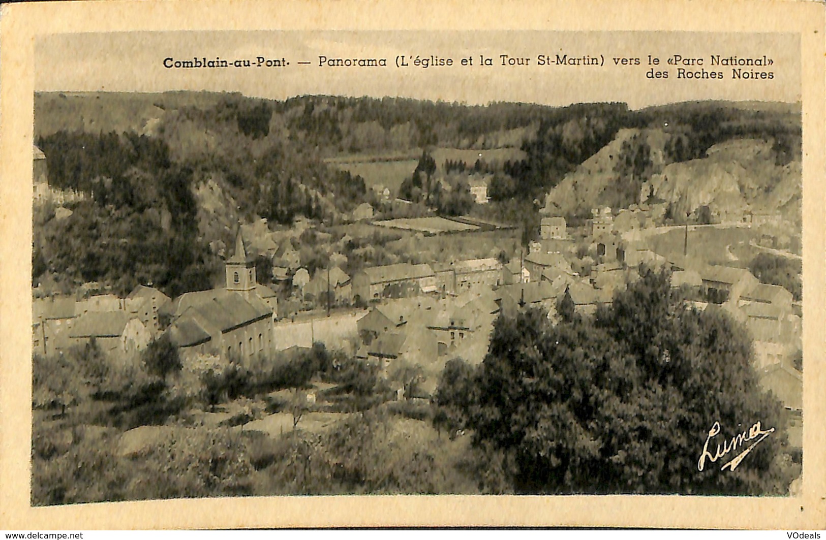 CPSM - Belgique - Comblain-au-Pont - Panorama - Comblain-au-Pont