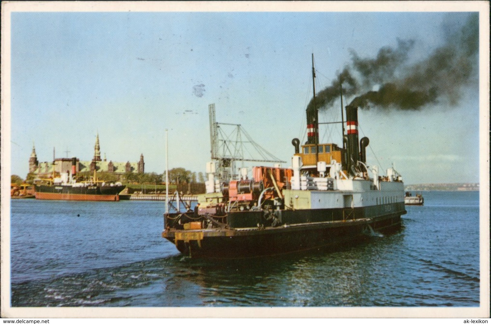 .Dänemark - HELSINGØR FARGEN PAA VEJ TIL SVERIGE, Fähre, Ferry Ship 1955 - Danimarca