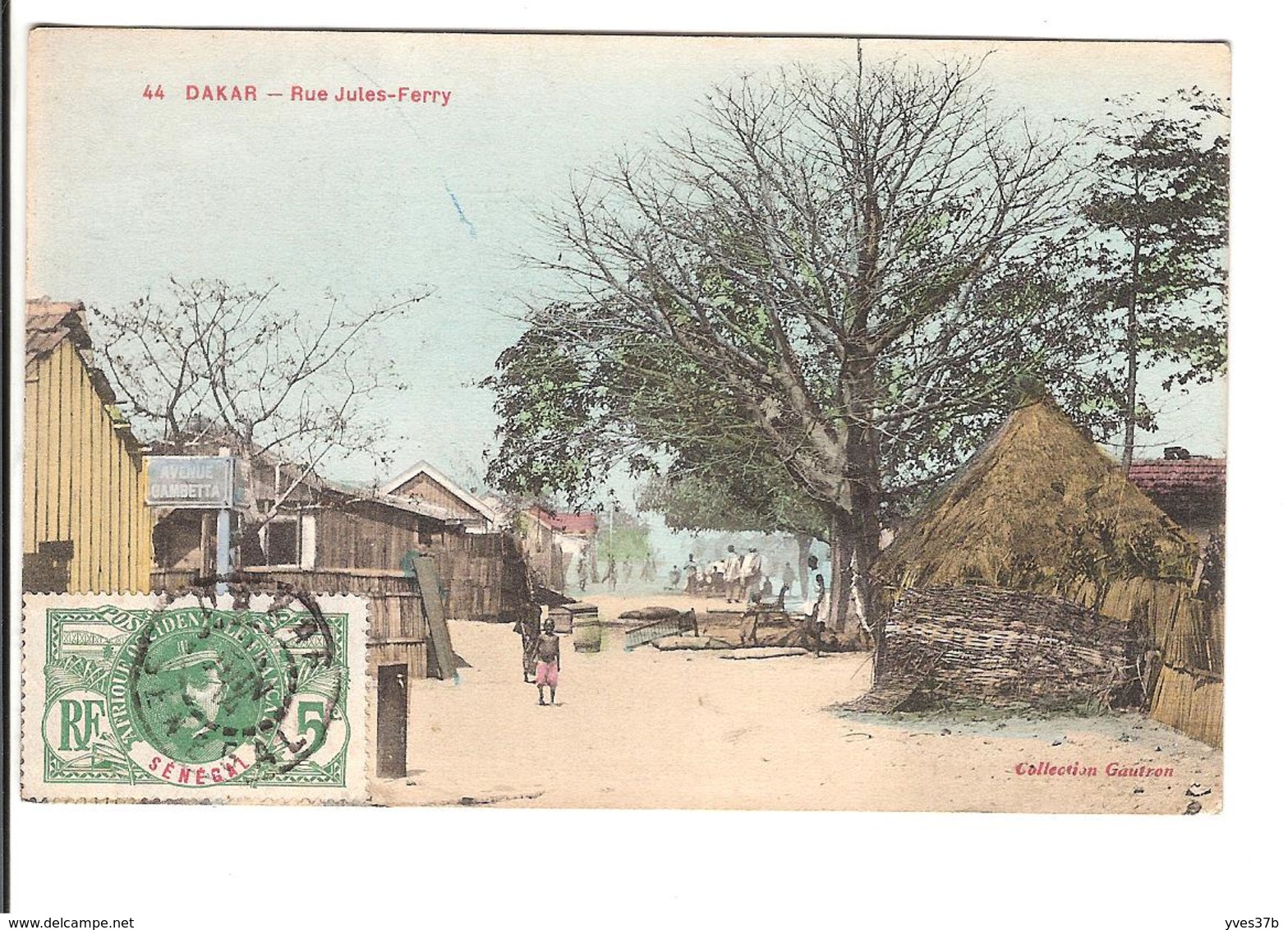 DAKAR - Rue Jules Ferry - Sénégal