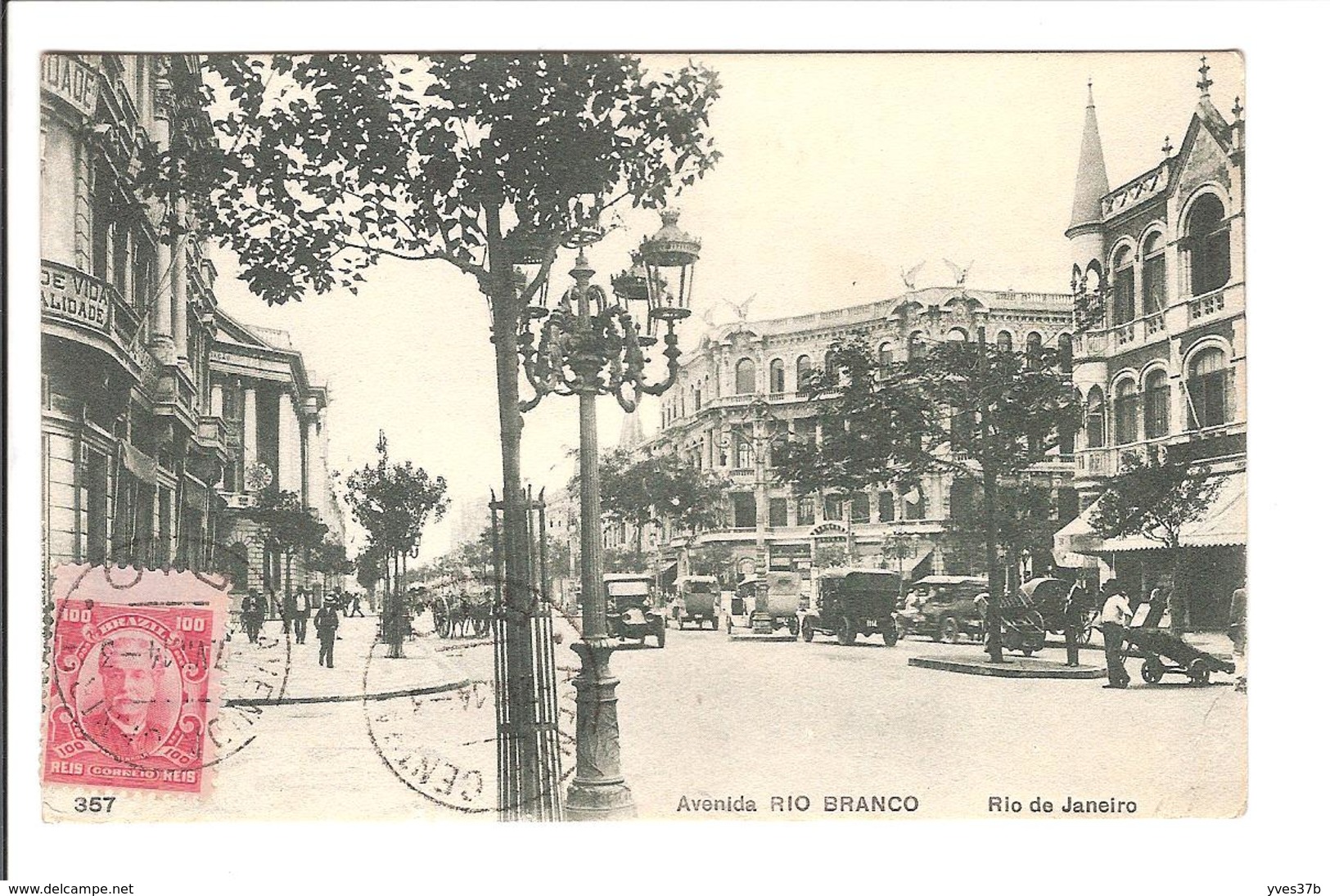 RIO DE JANEIRO - Avenida Rio Branco - Rio De Janeiro