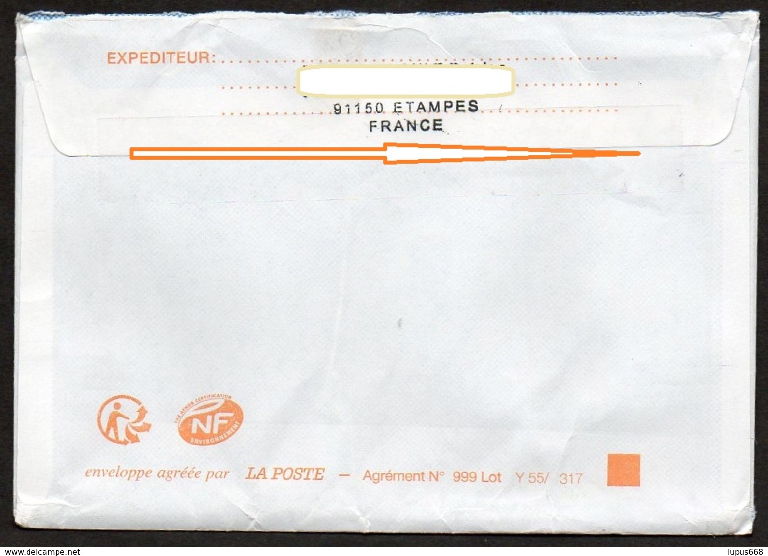 Frankreich 2019 Brief/ Lettre 100g Europa ;  MiNr.7372 Trachten +7224 Marianne  International DataMatrix- Code  Gez. - Lettres & Documents