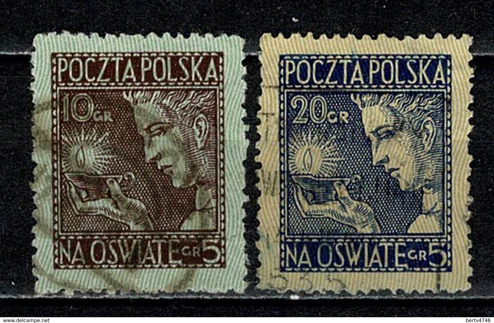 Polska  1927 Yv. 334/34, Mi 247/48 Obl/gebr/used - Oblitérés